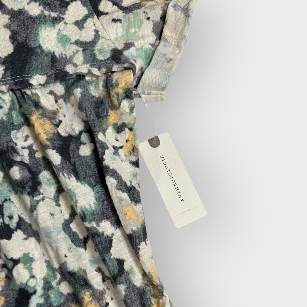 Pilcro, Babydoll Henley Tee, Size  XS - Picture 8 of 14